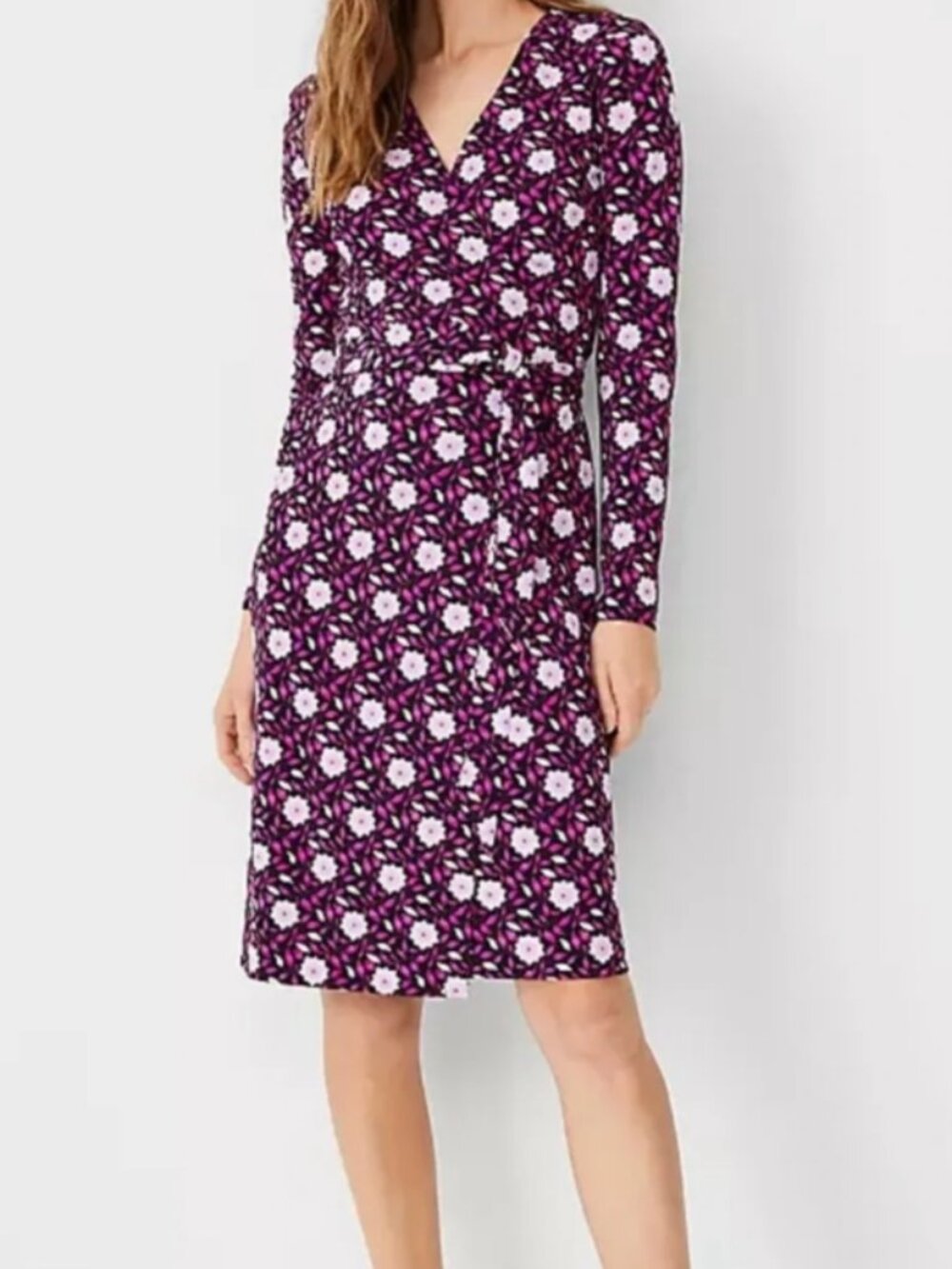 Ann Taylor Wrap Dress NWOT Sz 4